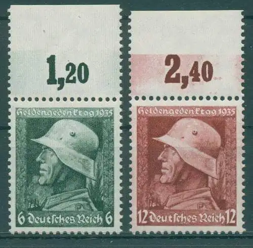 DEUTSCHES REICH 1935 Nr 569-570x postfrisch (922104)