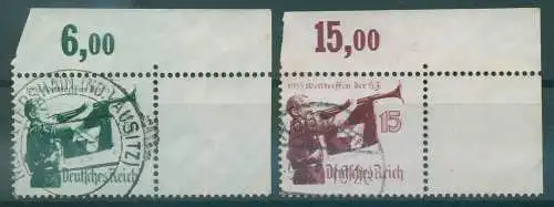 DEUTSCHES REICH 1935 Nr 584-585y gestempelt (922108)