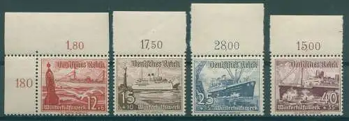 DEUTSCHES REICH 1937 Nr 656-659 postfrisch (922117)