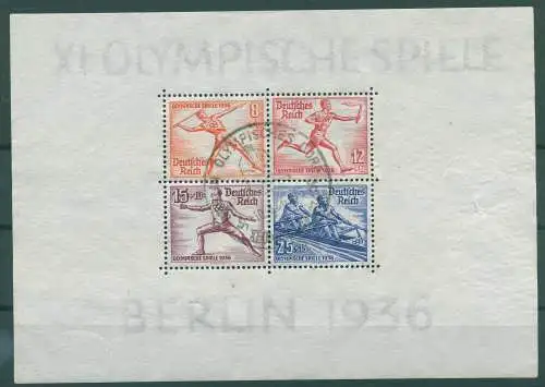 DEUTSCHES REICH 1936 Bl.6 gestempelt (922172)