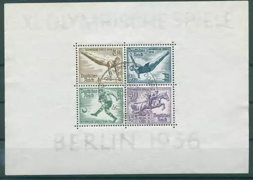 DEUTSCHES REICH 1936 Bl.5 gestempelt (922178)