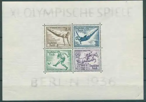 DEUTSCHES REICH 1936 Bl.5 postfrisch (922179)