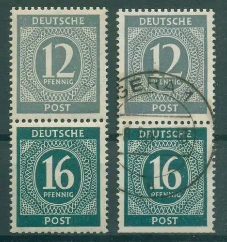 KONTROLLRAT 1946 ZD S294 gestempelt (922186)