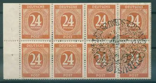 KONTROLLRAT 1946 ZD HBl.124 gestempelt (922187)