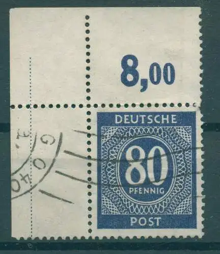 KONTROLLRAT 1946 Nr 935 gestempelt (922190)