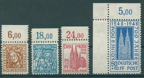 BIZONE 1948 Nr 69-72 postfrisch (922200)