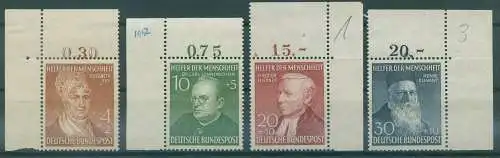 BUND 1952 Nr 156-159 postfrisch (922235)