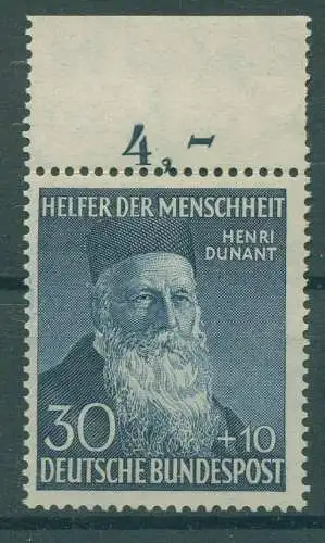 BUND 1952 Nr 159 postfrisch (922236)