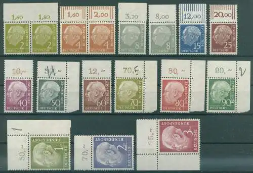 BUND 1954 ex Nr 177-196 postfrisch (922242)