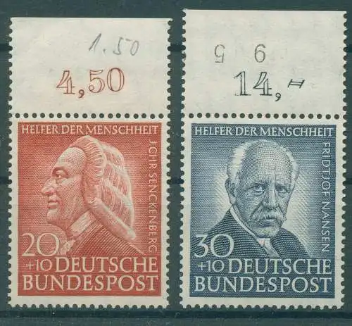 BUND 1953 Nr 175-176 postfrisch (922244)