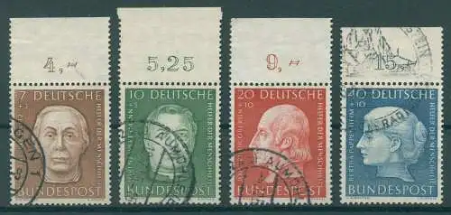 BUND 1954 Nr 200-203 gestempelt (922256)