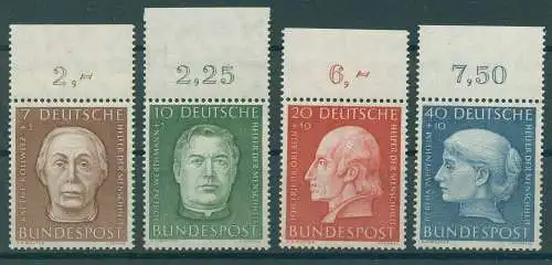 BUND 1954 Nr 200-203 postfrisch (922257)