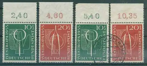 BUND 1955 Nr 217-218 postfrisch (922260)