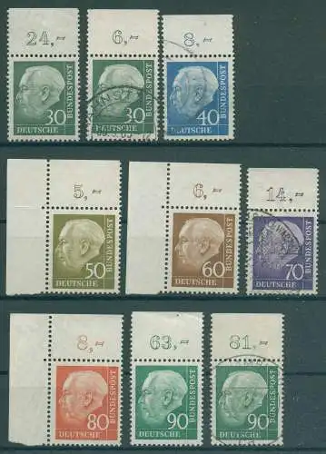 BUND 1956 ex Nr 259-265 gestempelt (922262)