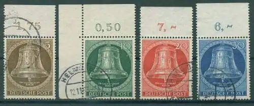 BERLIN 1953 Nr 101-104 gestempelt (922274)