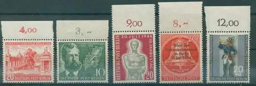 BERLIN 1955 Nr 116-120 postfrisch (922280)