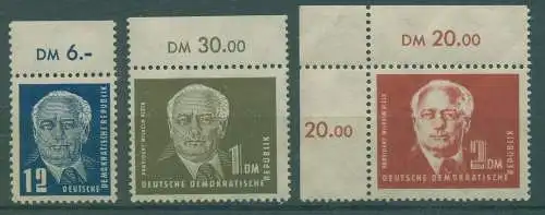 DDR 1950 Nr 251,253,254 postfrisch (922296)