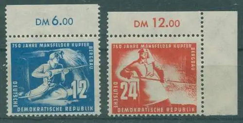 DDR 1950 Nr 273-274 postfrisch (922298)