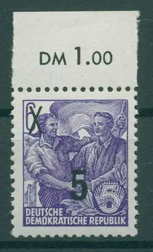 DDR 1953 Nr 435m YI postfrisch (922308)