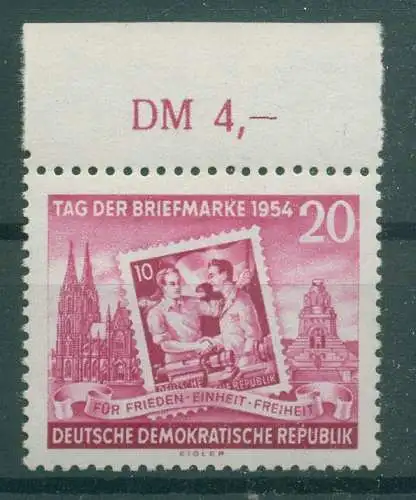 DDR 1954 Nr 445 YI postfrisch (922309)