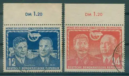 DDR 1951 Nr 296-297 gestempelt (922314)