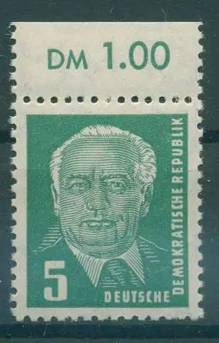 DDR 1952 Nr 322b XII postfrisch (922315)