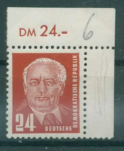 DDR 1952 Nr 324vb XI postfrisch (922316)