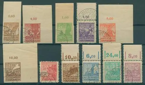 SBZ 1946 Nr 29-40y gestempelt (922335)