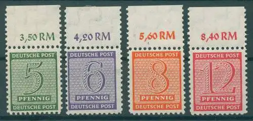 SBZ 1945 Nr 120-123X postfrisch (922339)
