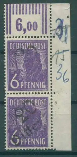 SBZ 1948 Nr 167 IV postfrisch (922348)