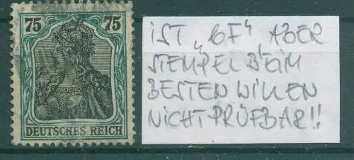 DEUTSCHES REICH 1918 Nr 104d gestempelt (923489)