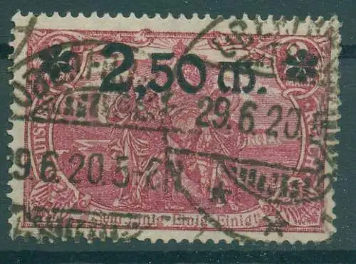 DEUTSCHES REICH 1920 Nr 118b gestempelt (923500)