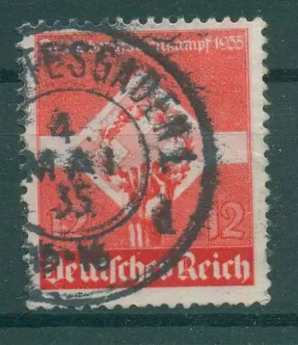 DEUTSCHES REICH 1935 Nr 572y gestempelt (923647)