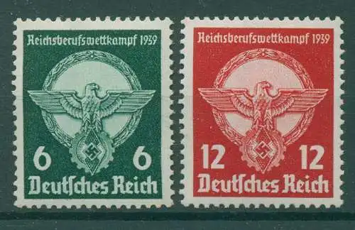 DEUTSCHES REICH 1939 Nr 689-690 postfrisch (923691)