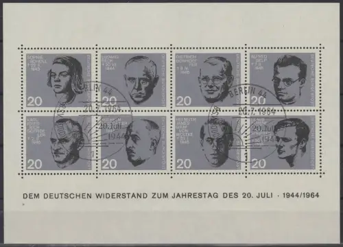 BUND 1964 Bl.3 gestempelt (924004)