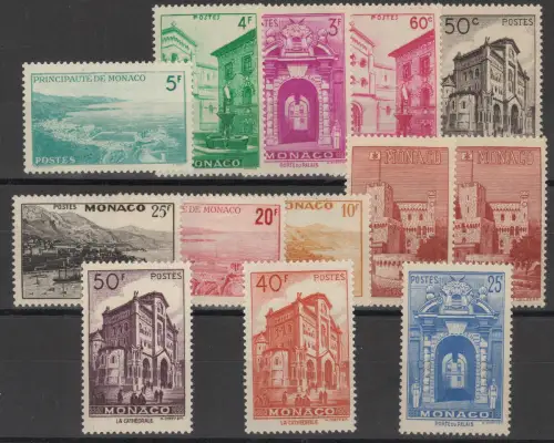 MONAKO 1948 Nr 381-393 postfrisch (924089)