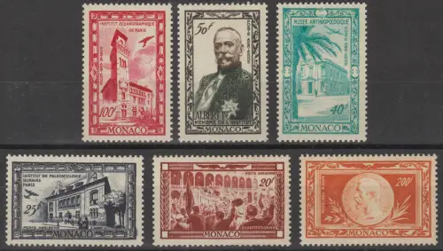 MONAKO 1949 Nr 365-370 postfrisch (924083)