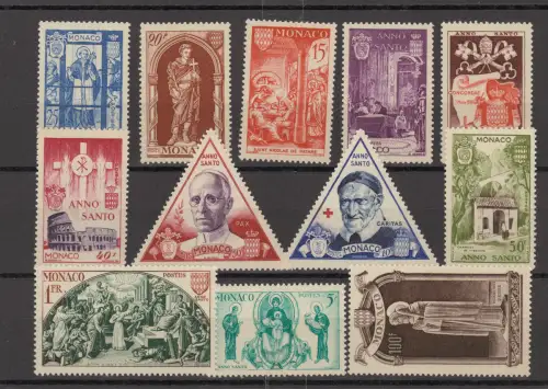 MONAKO Lot aus 1951 postfrisch (924096)