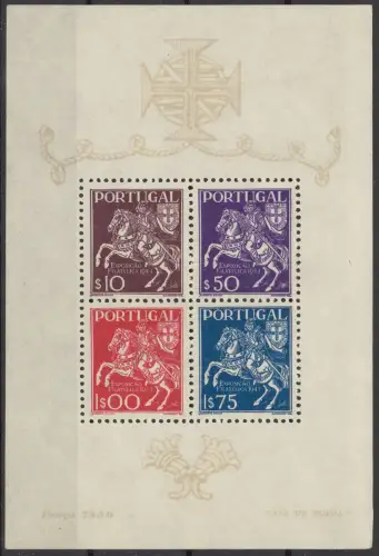 PORTUGAL 1944 Bl.5 postfrisch (923985)