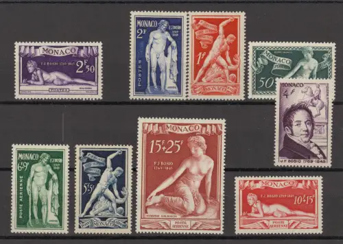 MONAKO 1948 Nr 348-356 postfrisch (924088)