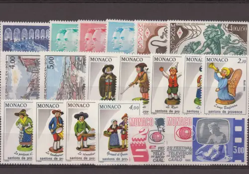 MONAKO Lot aus 1984 postfrisch (924117)