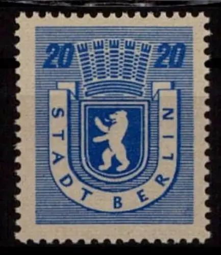 SBZ 1945 Nr 6A wazs postfrisch (924525)