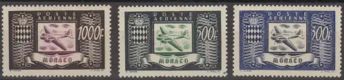 MONAKO 1949 Nr 394-396 ungebraucht (924084)