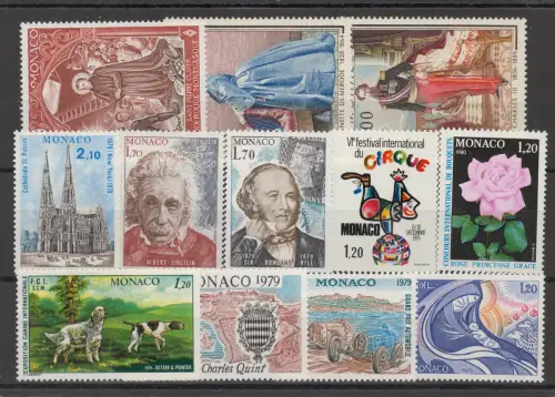 MONAKO Lot aus 1979 postfrisch (924106)