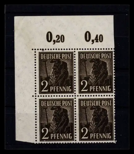 KONTROLLRAT 1947 Nr 943b postfrisch (925004)
