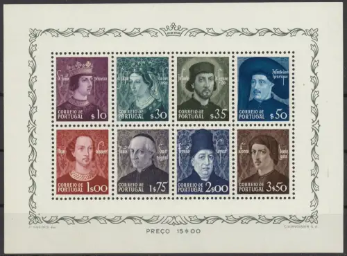 PORTUGAL 1949 Bl.14 postfrisch (923986)