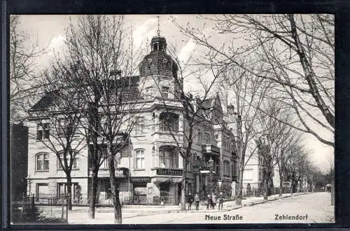 Ansichtskarte Berlin Zehlendorf Neuestr.