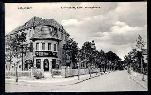 Ansichtskarte Berlin Zehlendorf  Kleiststr, ecke Lessingstr