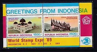 Indonesien, Mi.-Nr. Block 70 postfrisch.