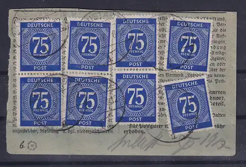 Alliierte Besetzung Mi.-Nr. 934 b (8X), gestempelt, FA. Schlegel BPP. 